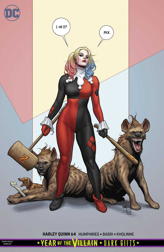 Harley Quinn #64 Variant Edition Yotv Dark Gifts