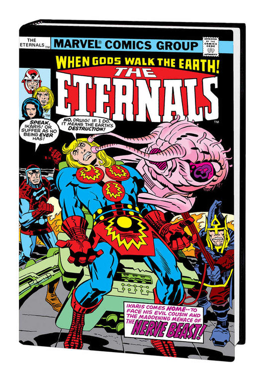 Eternals Complete Saga Omnibus Hardcover Kirby Direct Market Variant