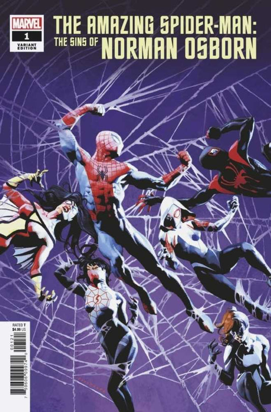 Amazing Spider-Man Sins Of Norman Osborn #1 Casanovas Variant