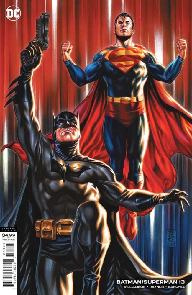 Batman Superman #13 Card Stock Mark Brooks  Variant Edition