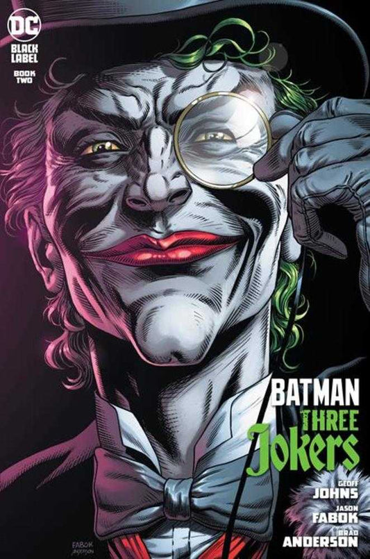 Batman Three Jokers #2 (Of 3) Premium Variant E Death In The Family Top Hat & Monocle