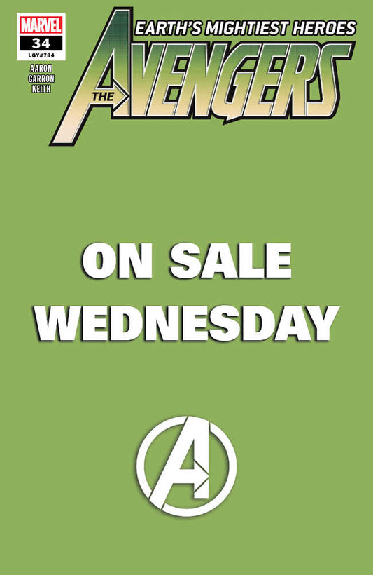 Avengers #34 Marvel Wednesday Variant