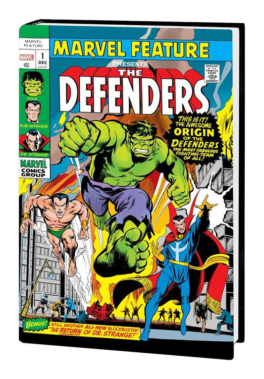 Defenders Omnibus Hardcover Volume 01 Adams Direct Market Variant