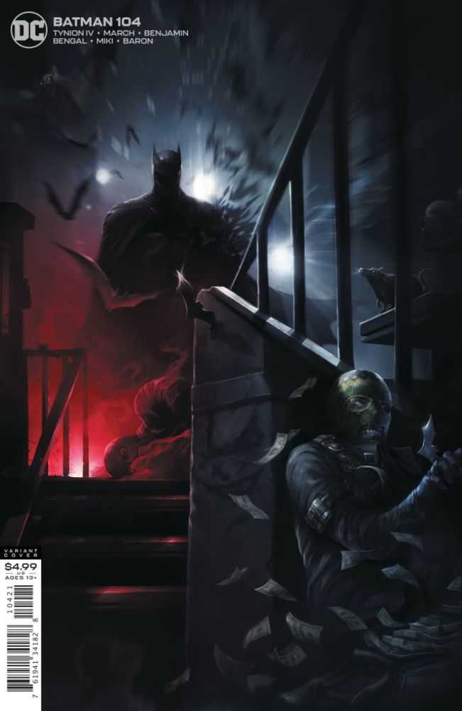 Batman #104 Cover B Francesco Mattina Card Stock Variant