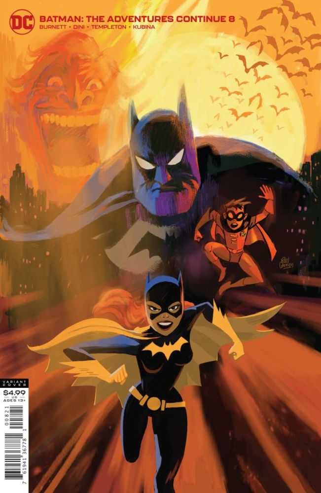 Batman The Adventures Continue #8 (Of 8) Cover B Ronnie Del Carmen Card Stock Variant