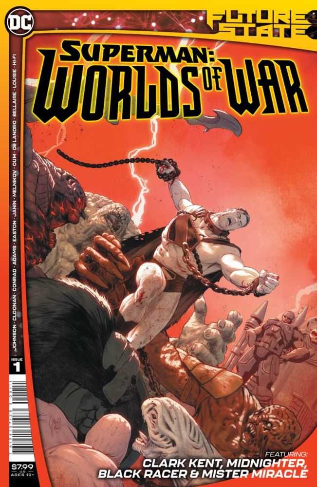 Future State Superman Worlds Of War #1 (Of 2) Cover A Mikel Janin