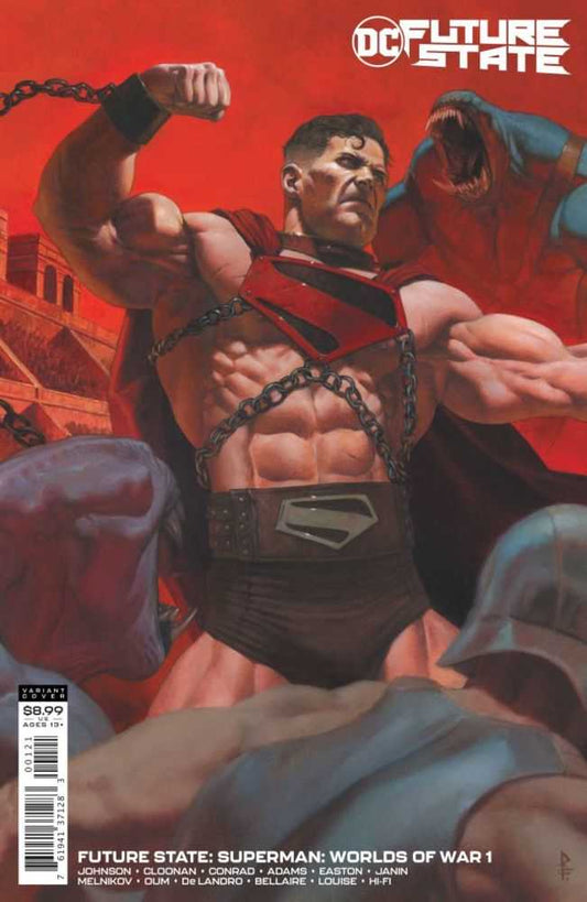 Future State Superman Worlds Of War #1 (Of 2) Cover B Riccardo Federici Card Stock Variant