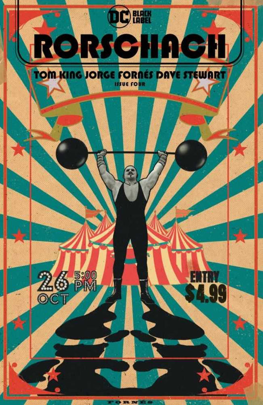 Rorschach #4 (Of 12) Cover A Jorge Fornes (Mature)