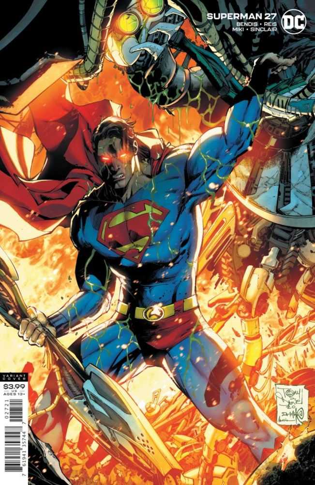 Superman #27 Cover B Tony S Daniel & Danny Miki Variant