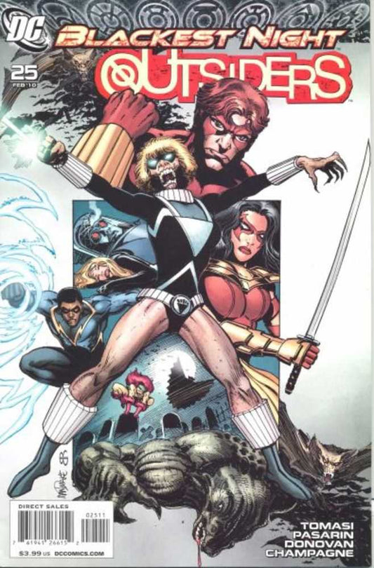 Outsiders #25 (Blackest Night)