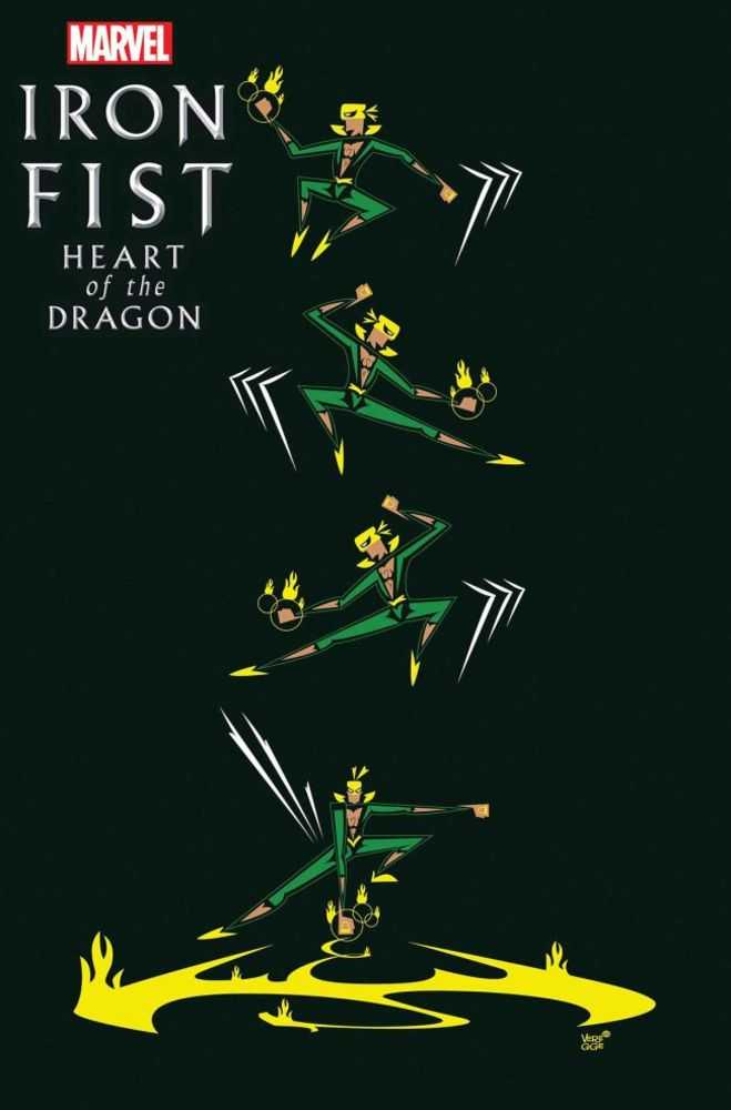 Iron Fist Heart Of Dragon #3 (Of 6) Veregge Variant