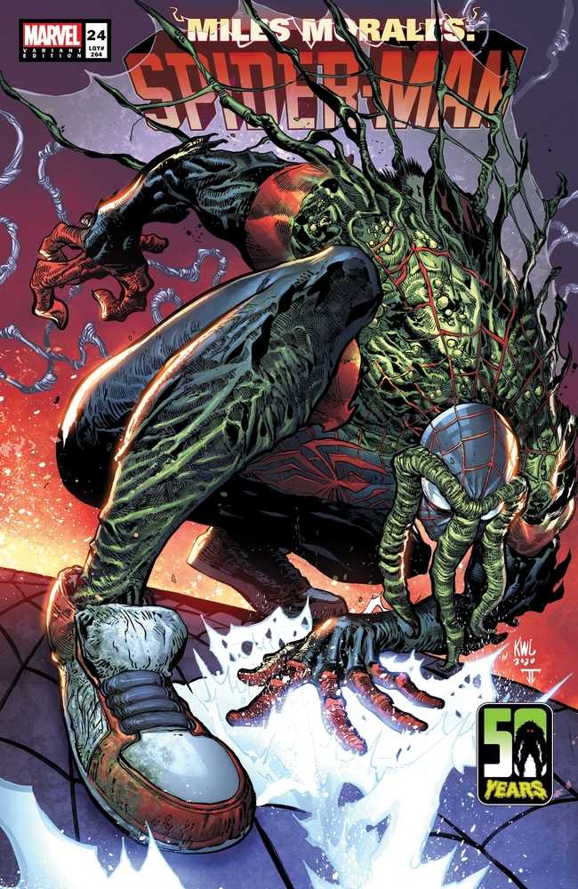Miles Morales Spider-Man #24 Lashley Miles-Thing Variant