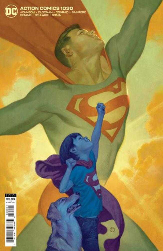 Action Comics #1030 Cover B Julian Totino Tedesco Card Stock Variant