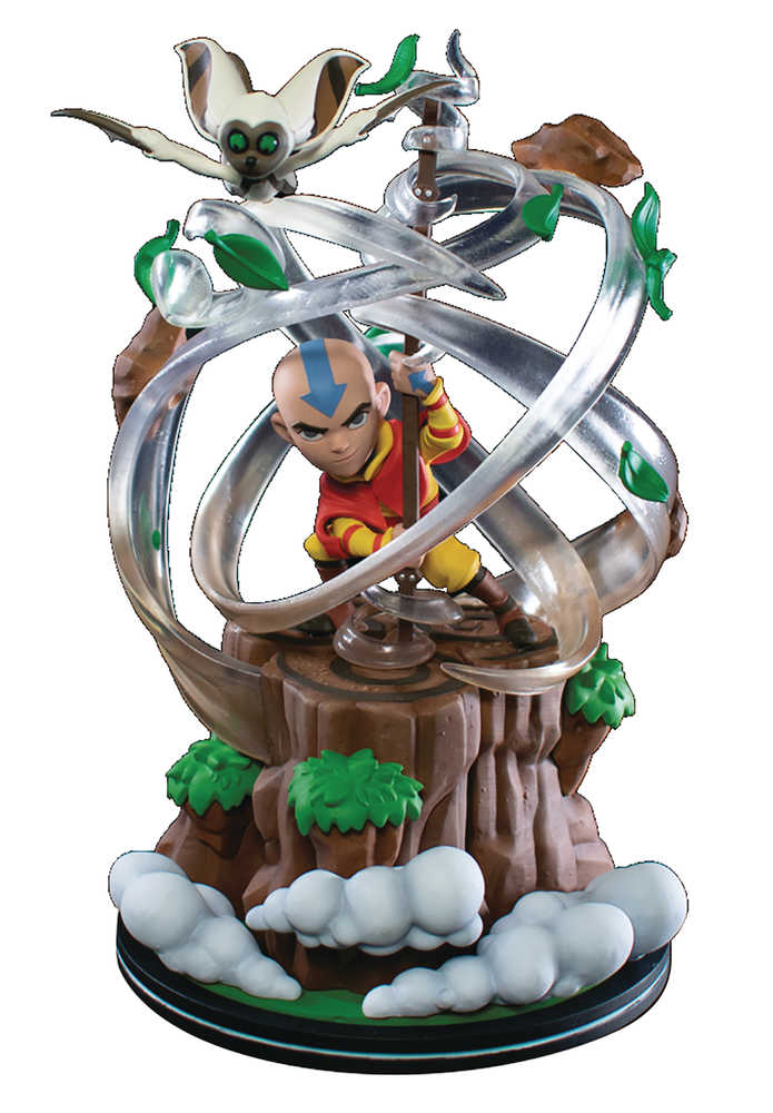 Avatar The Last Airbender Aang Q Figure Max Elite Diorama