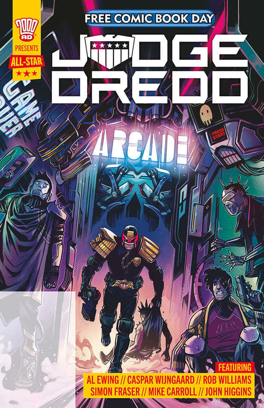 Free Comic Book Day 2021 2000 Ad Presents All Star Judge Dredd #1