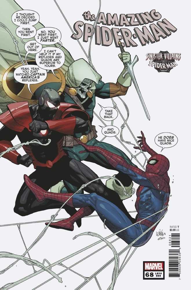 Amazing Spider-Man #68 Yu Spider-Man Villains Variant