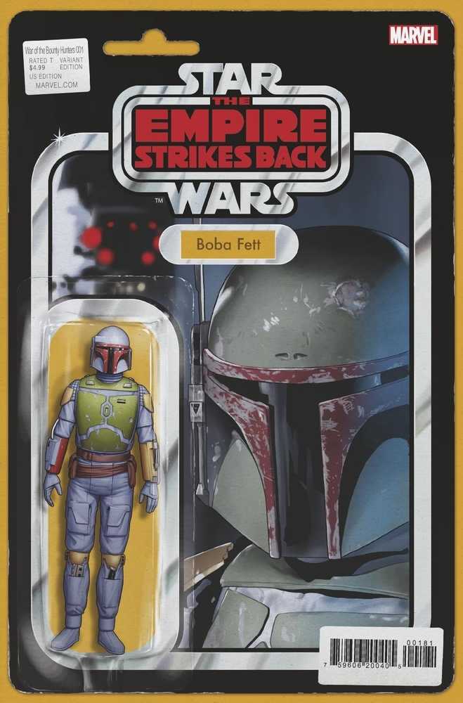 Star Wars War Bounty Hunters #1 (Of 5) Jtc Action Figure Variant