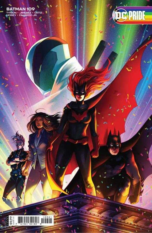 Batman #109 Cover C Jen Bartel Pride Month Card Stock Variant