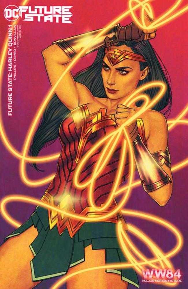 Future State Harley Quinn #1 (Of 2) Cover C Wonder Woman 1984 Jenny Frison Card Stock Variant