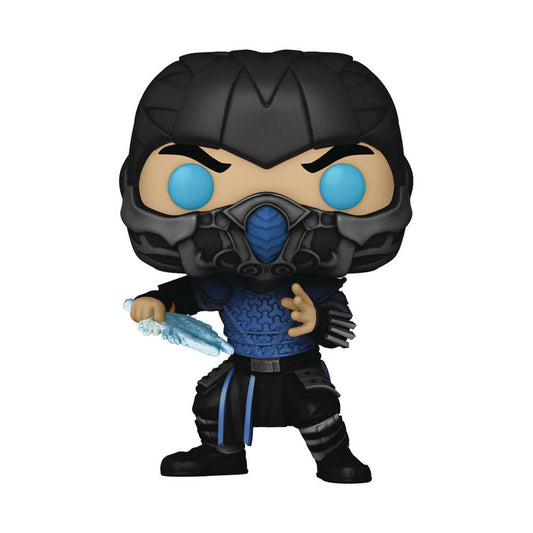 Pop Mortal Kombat 2021 Sub Zero Gitd Vinyl Figure