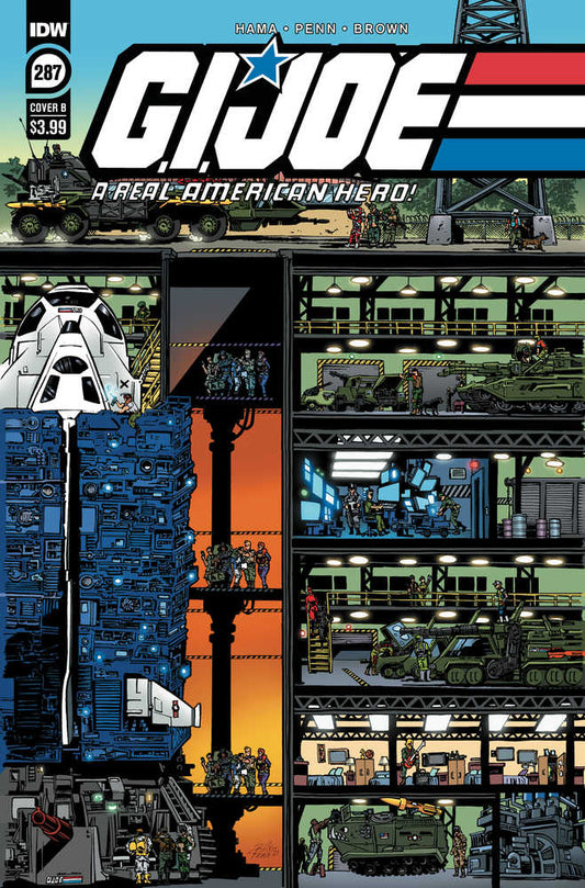 G.I. Joe A Real American Hero #287 Cover B Billy Penn