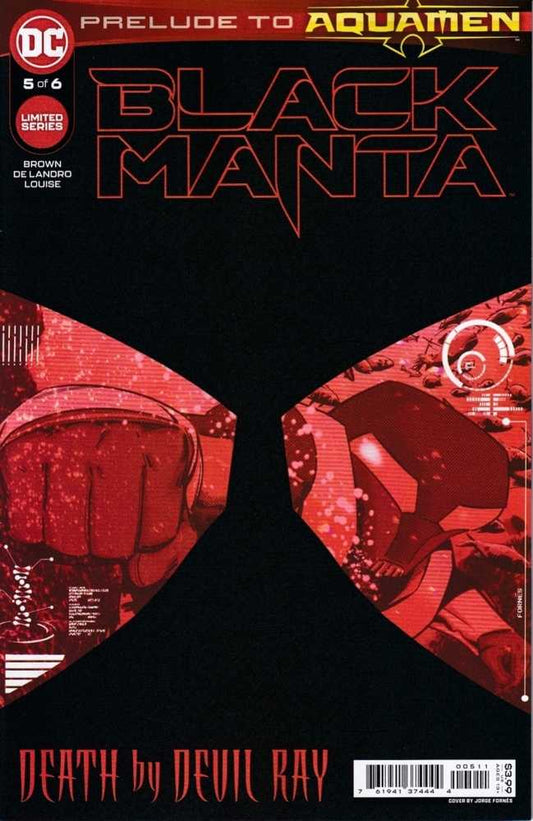 Black Manta #5 (Of 6) Cover A Jorge Fornes