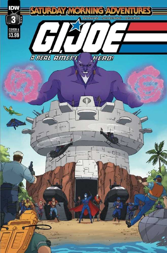 G.I. Joe Rah Saturday Morning Adventure #3 (Of 4) Cover A Schoening