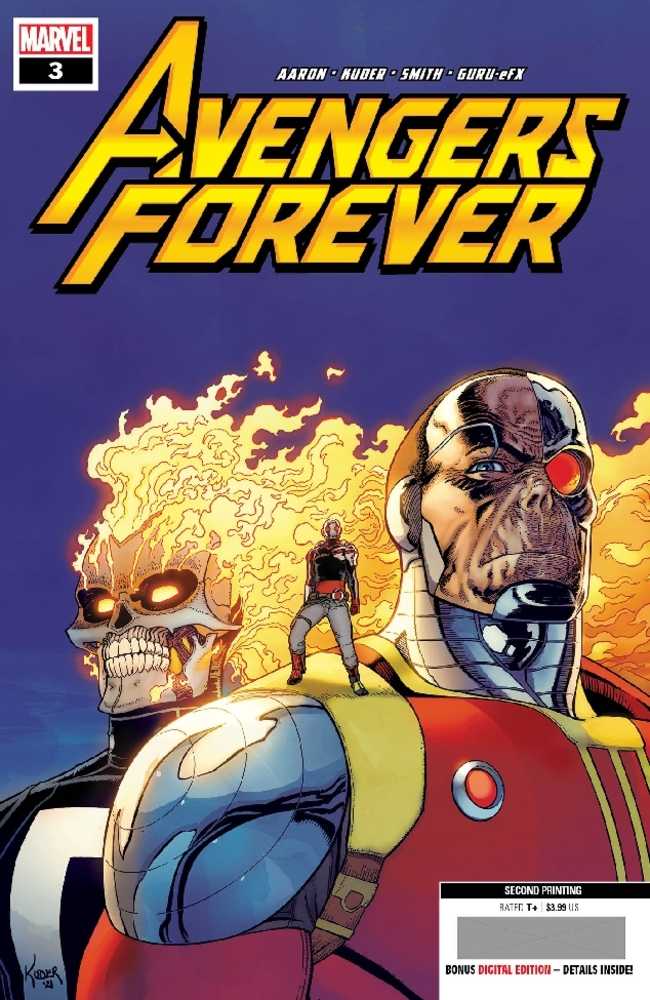 Avengers Forever #3 2nd Print Kuder Variant