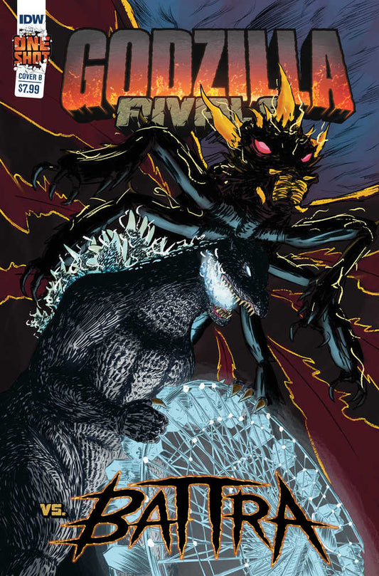 Godzilla Rivals vs Battra One Shot Cover B Martinez