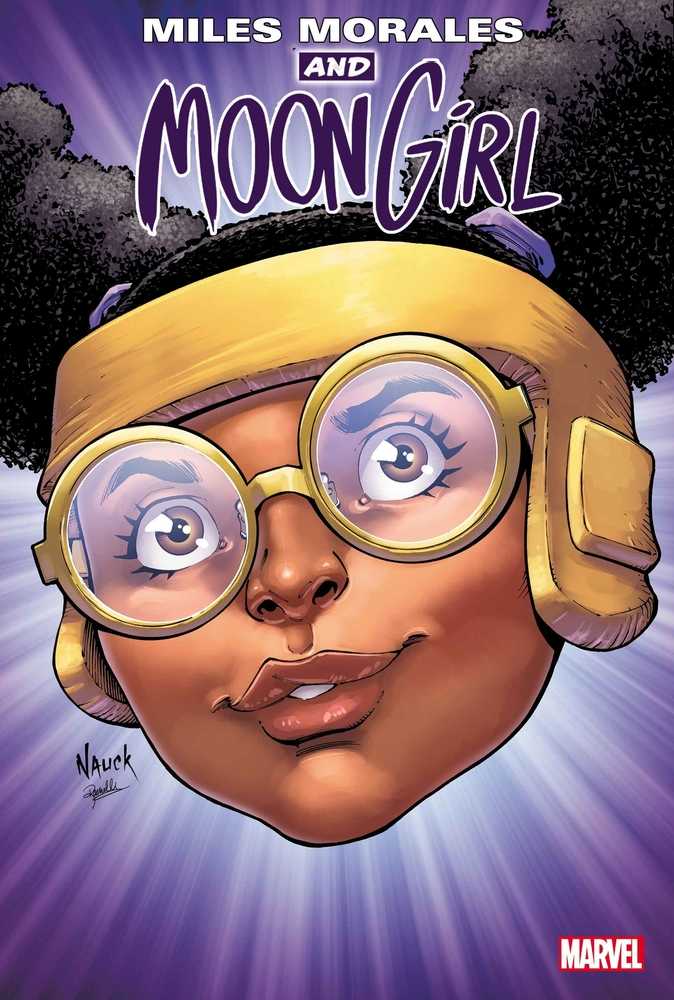 Miles Morales Moon Girl #1 Nauck Headshot Variant