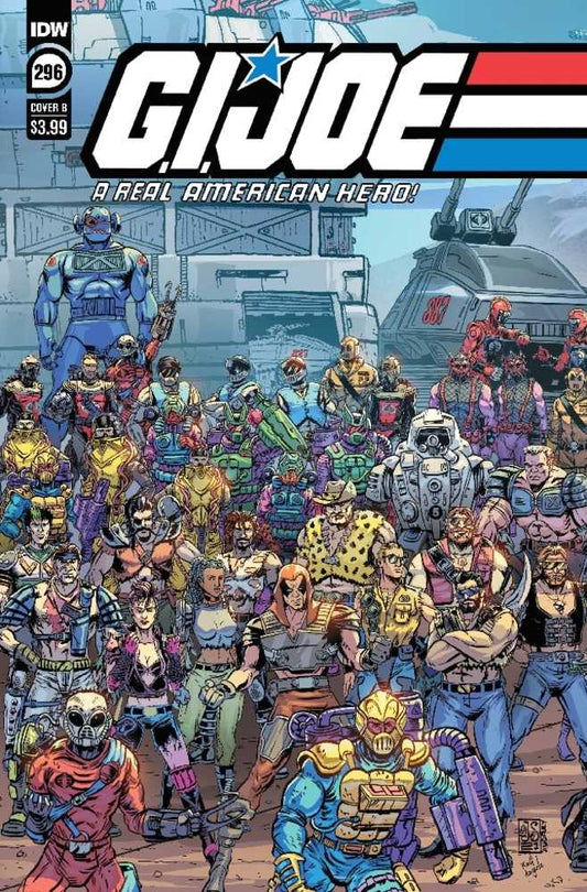 G.I. Joe A Real American Hero #296 Cover B Sullivan