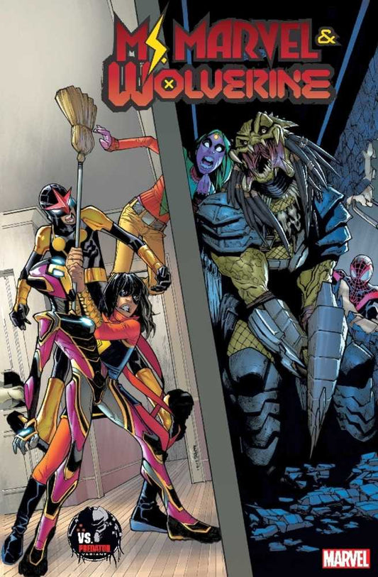 Ms Marvel Wolverine #1 Ramos Predator Variant