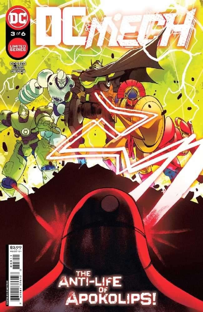 DC Mech #3 (Of 6) Cover A Baldemar Rivas