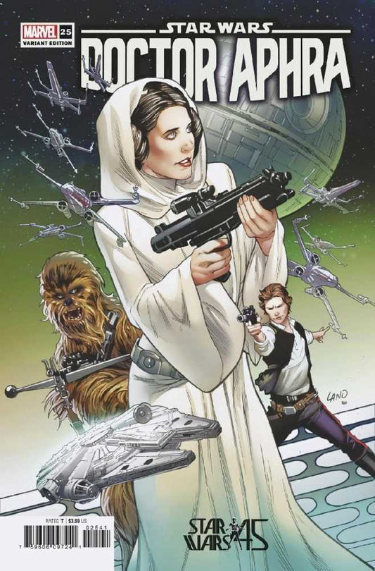 Star Wars Doctor Aphra #25 Land New Hope 45 Th Anniversary Variant