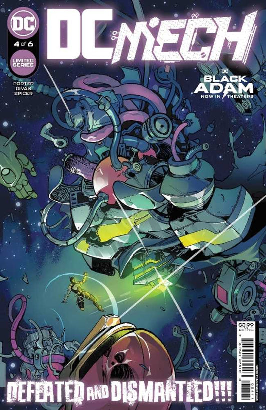 DC Mech #4 (Of 6) Cover A Baldemar Rivas