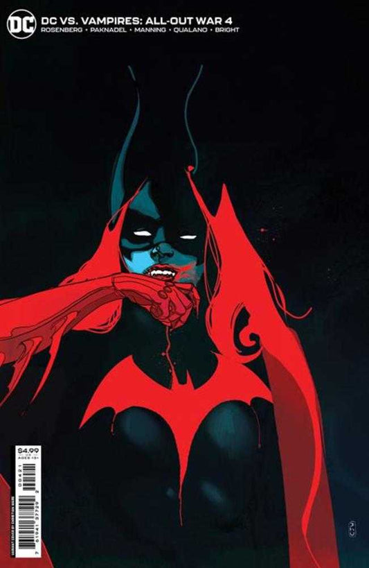 DC vs Vampires All Out War #4 (Of 6) Cover B Christian Ward Card Stock Variant
