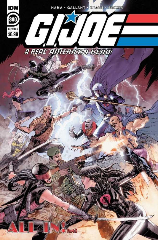 G.I. Joe A Real American Hero #300 Cover C Diaz