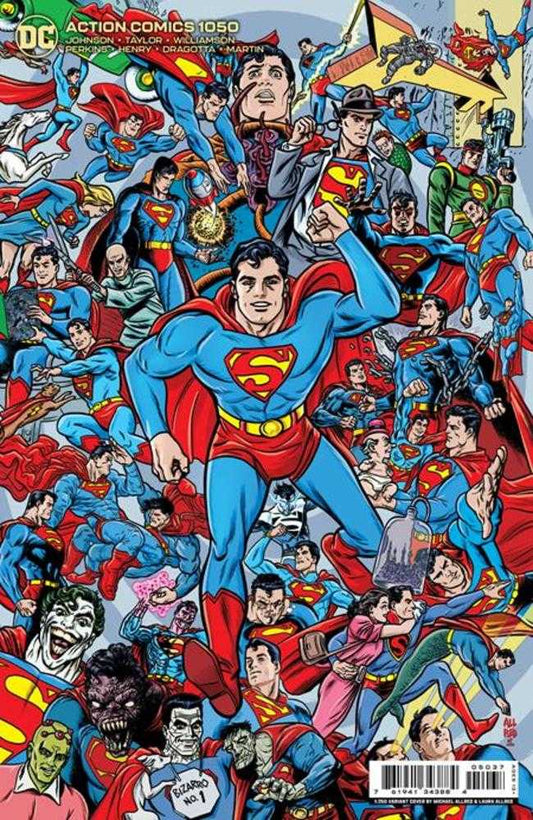 Action Comics #1050 Cover Y Inc 1:250 Michael Allred Card Stock Variant