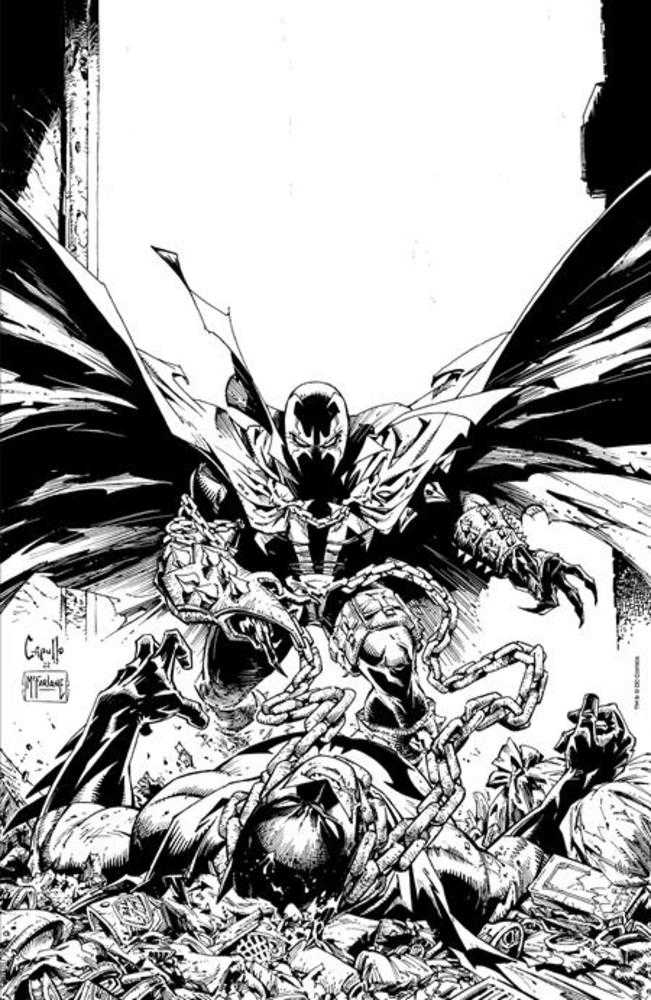 Batman Spawn #1 (One Shot) Cover P Inc 1:666 Todd McFarlane Signed Variant