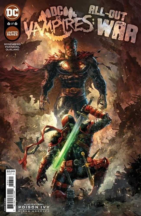 DC vs Vampires All Out War #6 (Of 6) Cover A Alan Quah