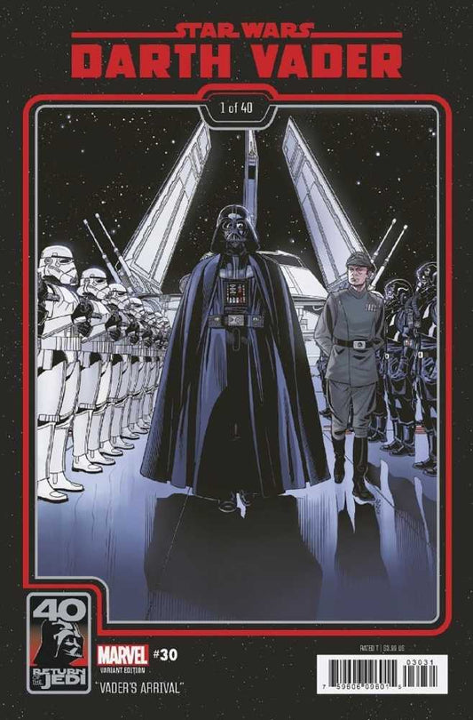 Star Wars Darth Vader #30 Return Jedi 40th Anniv Sprouse Variant