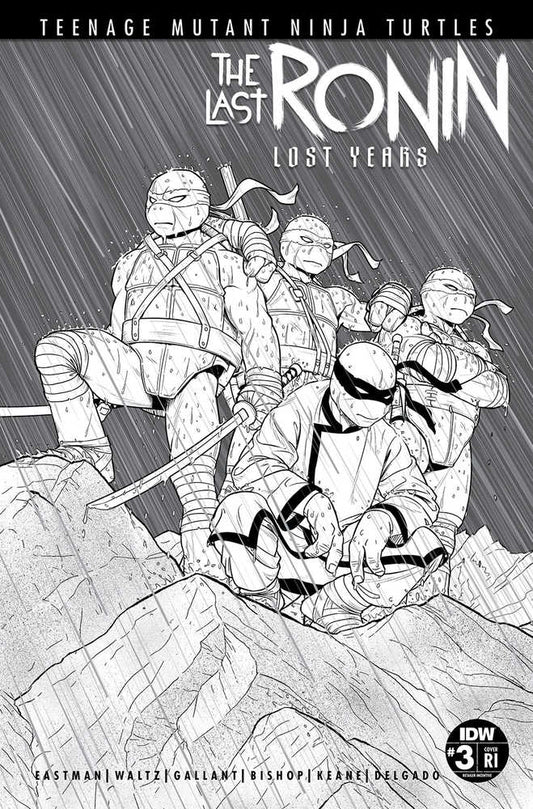 Teenage Mutant Ninja Turtles Last Ronin Lost Years #3 Cover E 50 Copy Variant Edition Mckelvie