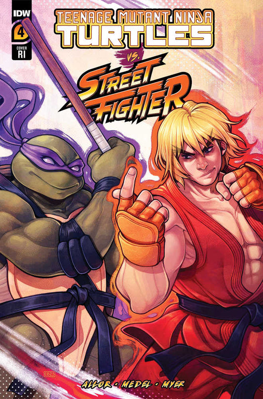 Teenage Mutant Ninja Turtles vs. Street Fighter #4 (Of 5) Cover E 50 Beals