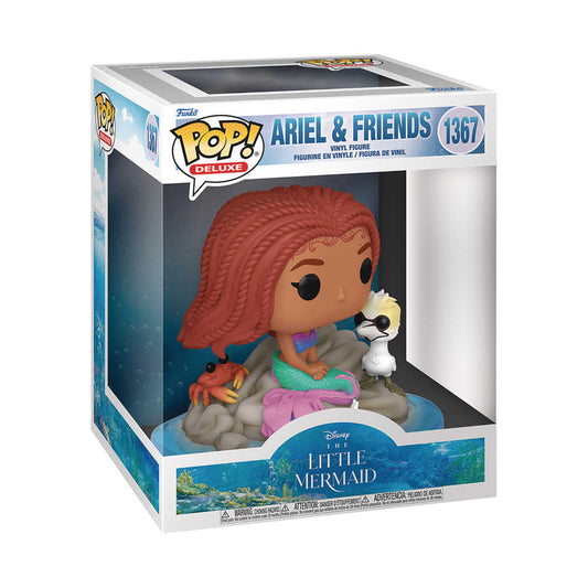 Pop Deluxe Little Mermaid Live Action Ariel & Friends Vinyl Figure (