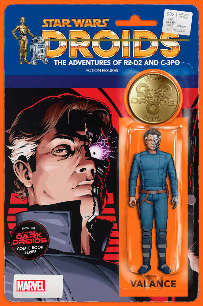 Star Wars: Dark Droids 3 John Tyler Christopher Action Figure Variant [Dd]