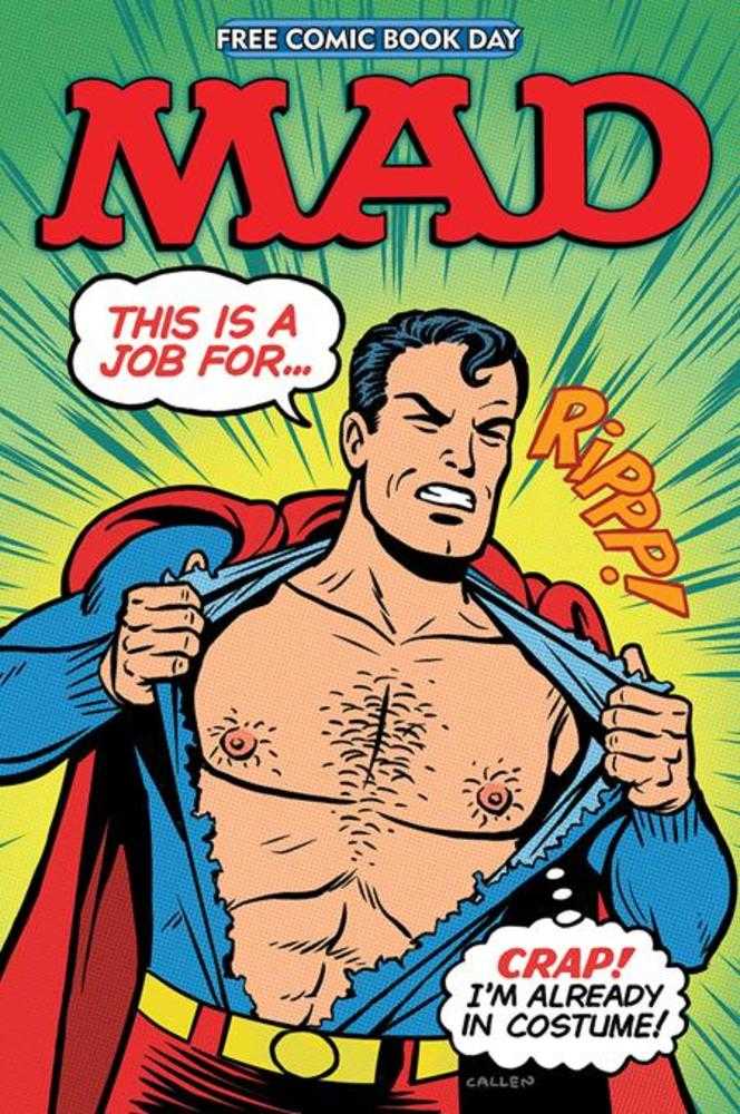 Free Comic Book Day 2024   Bundle Of 25   Mad Magazine Special Edition