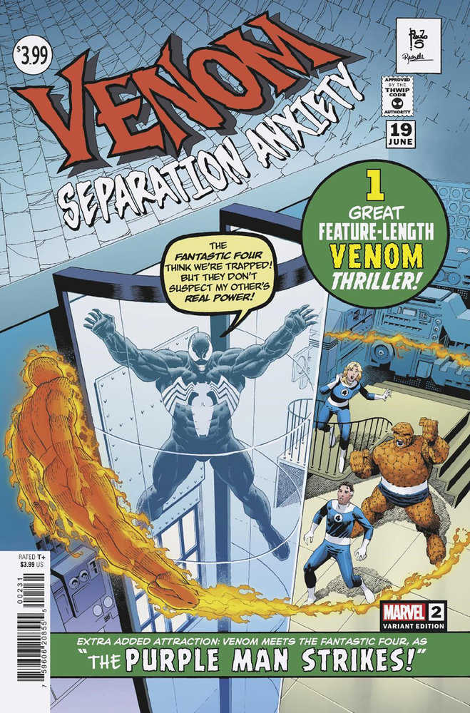 Venom: Separation Anxiety #2 Paulo Siqueira Homage Variant