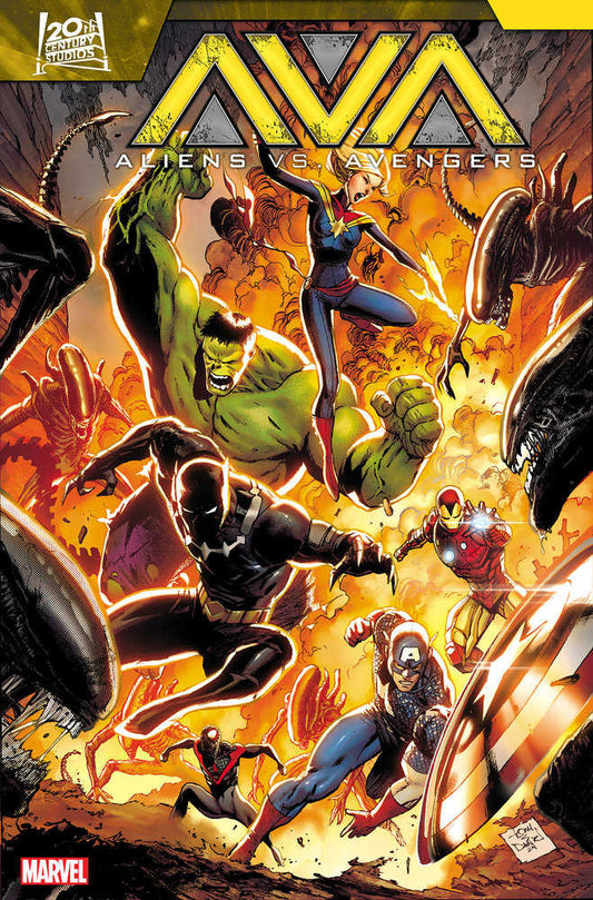 Aliens vs Avengers #1 25 Copy Variant Edition Tony Daniel Variant