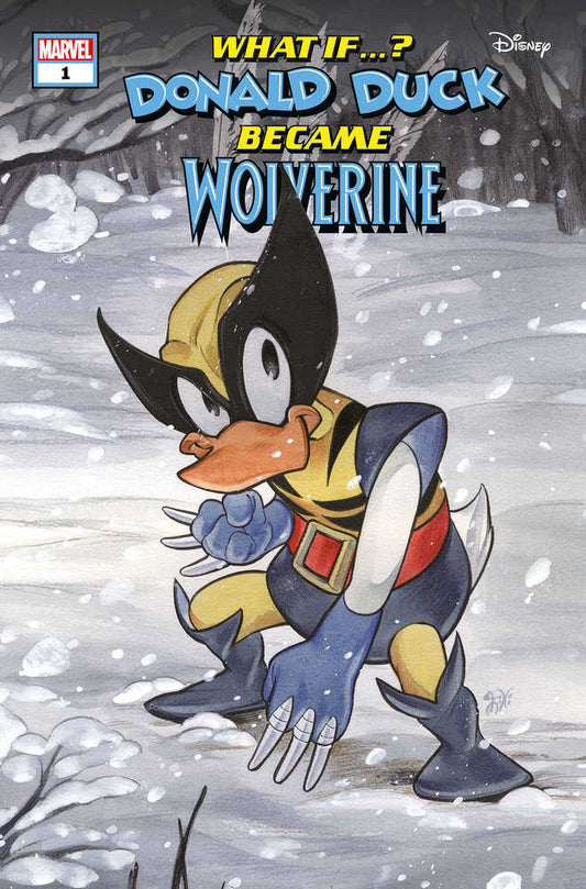 Marvel & Disney: What If...? Donald Duck Became Wolverine #1 Peach Momoko Varian T