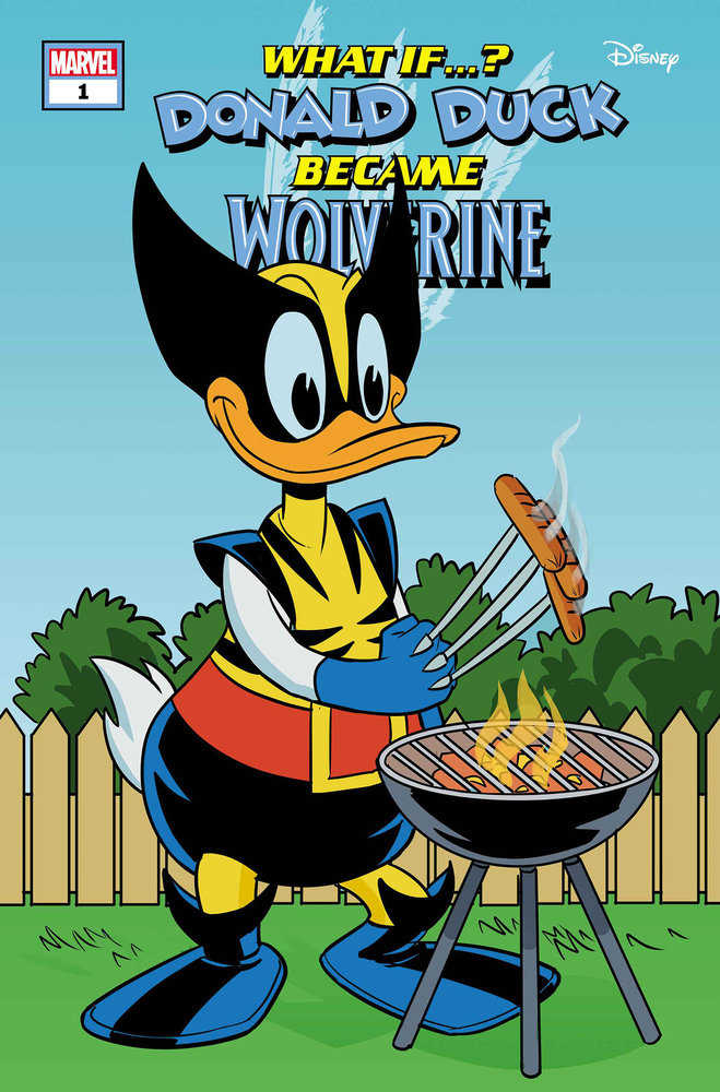 Marvel & Disney: What If...? Donald Duck Became Wolverine #1 Phil Noto Donald Du Ck Wolverine Variant